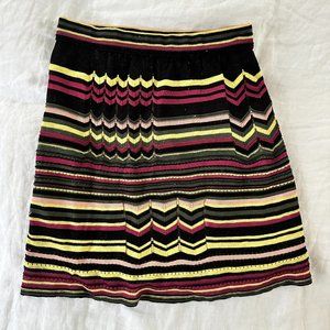 Vintage Knit Mini Skirt by Missoni